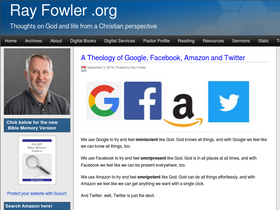 'rayfowler.org' screenshot