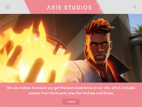 'axisstudiosgroup.com' screenshot