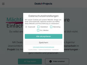 'dealsandprojects.com' screenshot