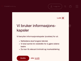 'frende.no' screenshot