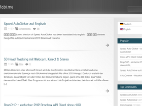 'fabi.me' screenshot