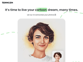 'toonme.com' screenshot