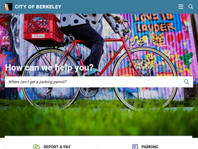 'berkeleyca.gov' screenshot
