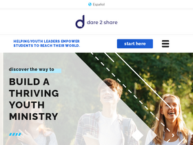 'dare2share.org' screenshot