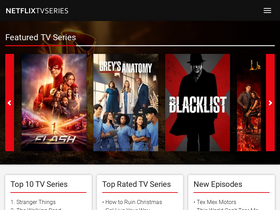 'netflixtvseries.com' screenshot