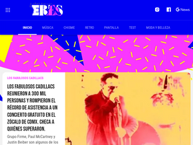 'eres.com.mx' screenshot