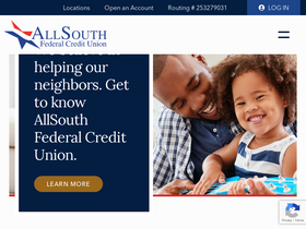 'allsouth.org' screenshot
