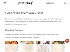'everylittlecrumb.com' screenshot
