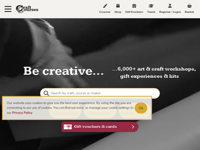 'craftcourses.com' screenshot