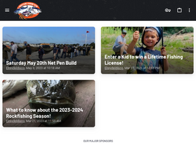 'coastsidefishingclub.com' screenshot