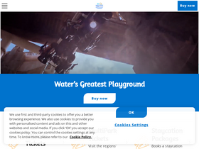 'yaswaterworld.com' screenshot