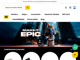 CAT El Salvador website screenshot