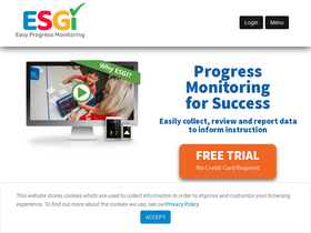 'esgisoftware.com' screenshot