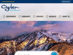 'ogdencity.com' screenshot