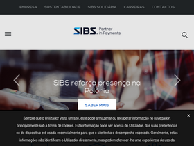 'sibs.pt' screenshot