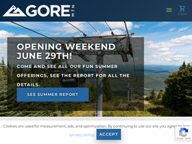 'goremountain.com' screenshot