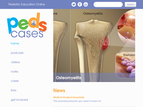 'pedscases.com' screenshot