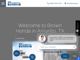 brownhondaamarillo.com