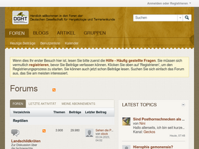 'dght-foren.de' screenshot