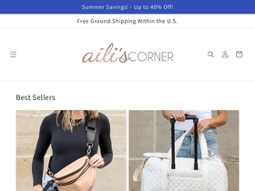ailiscorner.com homepage screenshot