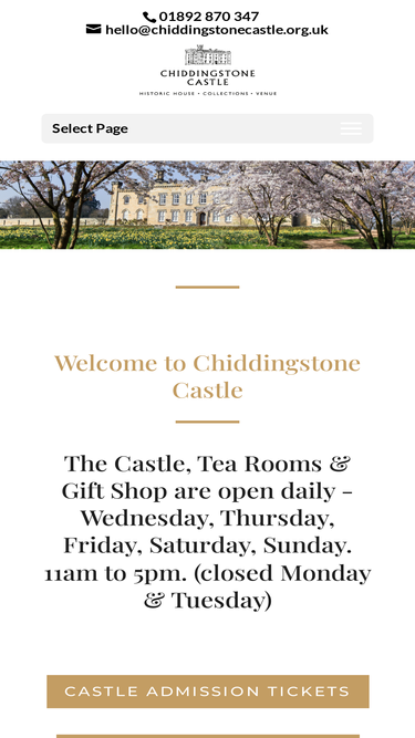 chiddingstonecastle.org.uk