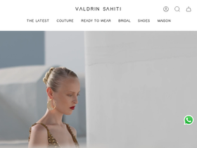 valdrinsahiti.com homepage screenshot