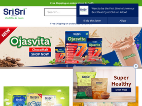 'srisritattva.com' screenshot