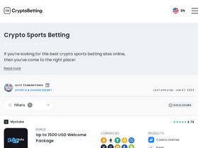 'cryptobetting.org' screenshot