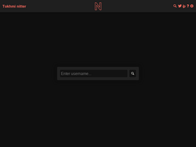 'nitter.ir' screenshot