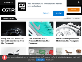 'cgtips.org' screenshot