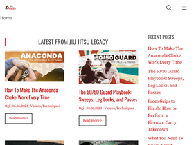 'jiujitsulegacy.com' screenshot