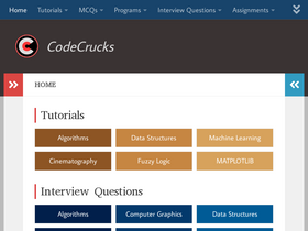 'codecrucks.com' screenshot