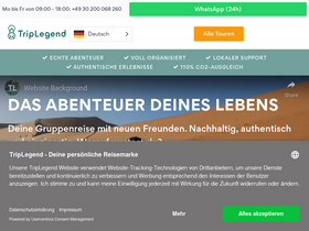 'triplegend.com' screenshot