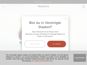'hockerty.de' screenshot