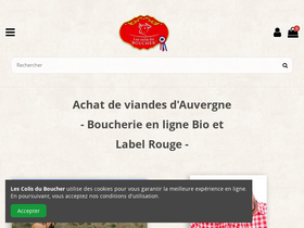 'lescolisduboucher.com' screenshot