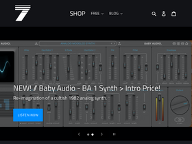 sound7.com homepage screenshot