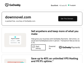 'downnovel.com' screenshot