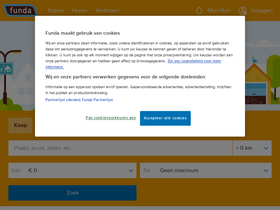 'funda.nl' screenshot