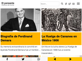 'elpensante.com' screenshot
