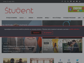 'student.si' screenshot
