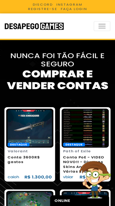 ELOHIGH - COMPRAR CONTA LOL / COMPRE SUA CONTA DO LEAGUE OF LEGENDS