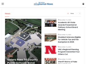 'fairburyjournalnews.com' screenshot