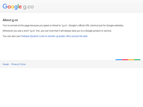 'g.co' screenshot