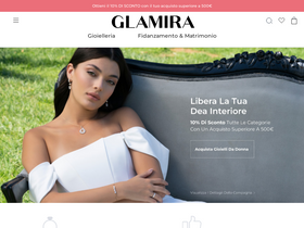 'glamira.it' screenshot