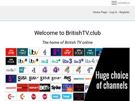 'britishtv.club' screenshot