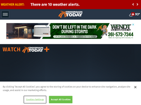 'crossroadstoday.com' screenshot