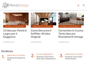 'mondodesign.it' screenshot