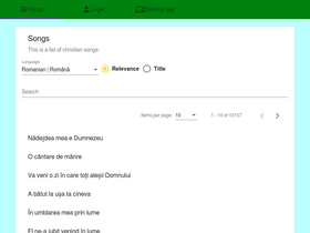 'songpraise.com' screenshot