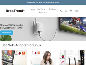 bros-trend.it homepage screenshot