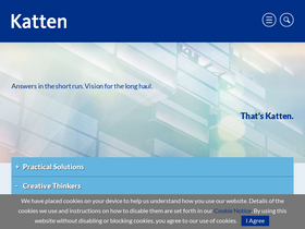 'katten.com' screenshot